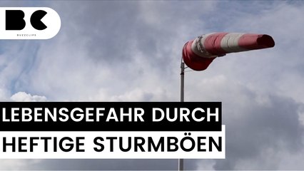 Extreme Sturmlage und Dauerregen vor Weihnachten