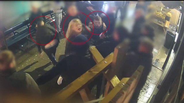 Football thug caught on camera brawling gets banned from matches for 6 years