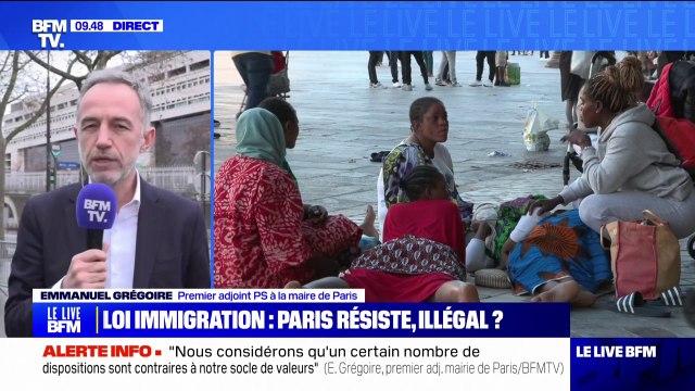 Loi immigration: Emmanuel Grégoire confirme que la mairie de Paris refuse d'appliquer un certain nombre de dispositions
