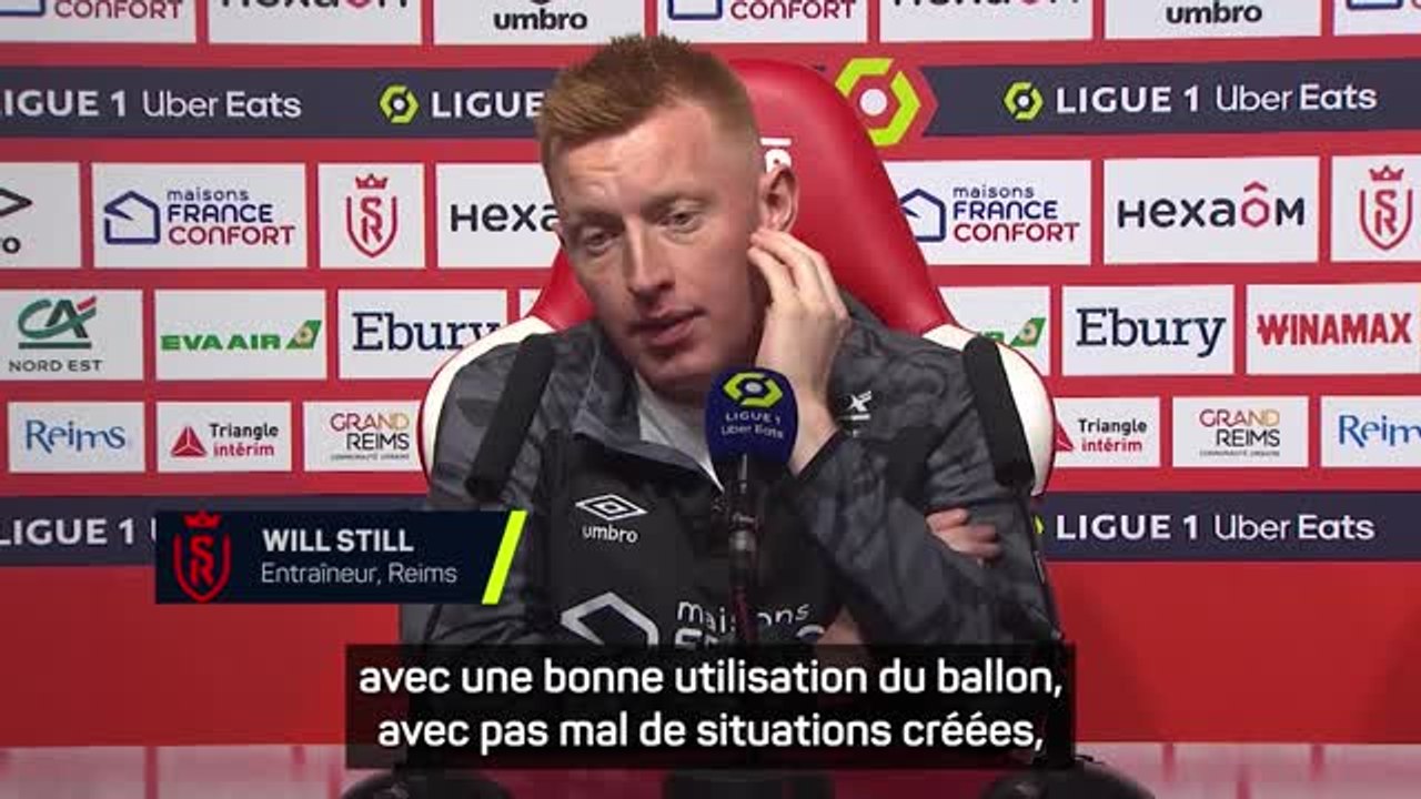 17e j. - Still : "Fier d'être 8e en Ligue 1 avec le Stade de Reims"
