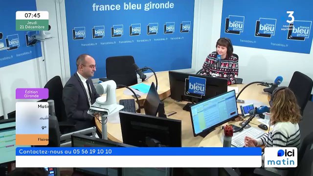 Emmanuel Sallaberry, maire de Talence, conseiller métropolitain délégué en charge de l'étude du métro