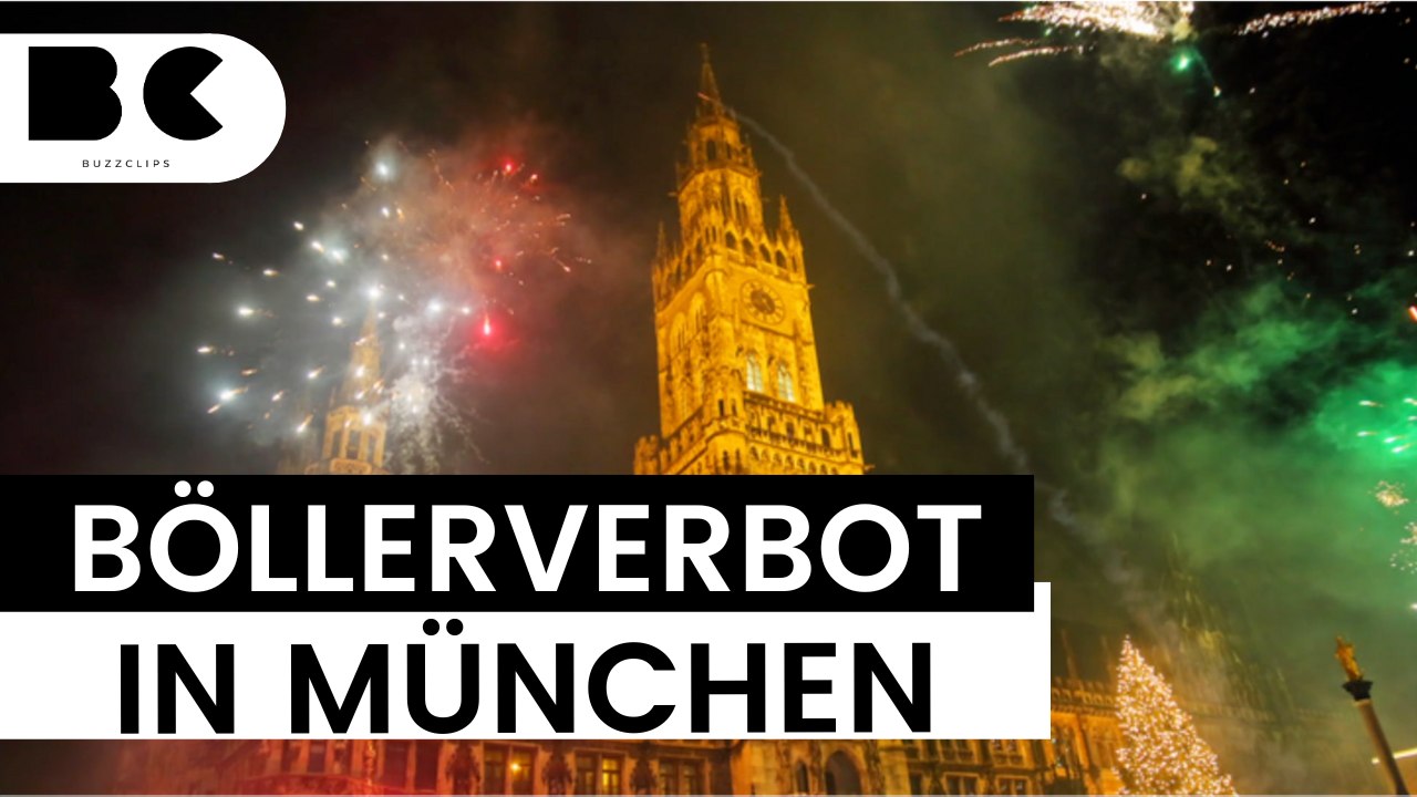 Böllerverbot an Silvester: Diese Gebiete in München sind betroffen