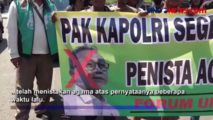 Dinilai Lakukan Penistaan Agama, FUIB Gelar Unjuk Rasa dan Minta Zulkifli Hasan Ditangkap