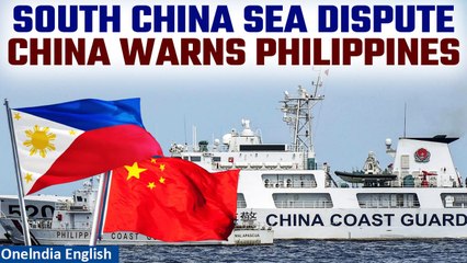 Download Video: China warns Philippines must 'act with caution' after clashes in South China Sea | Oneindia News