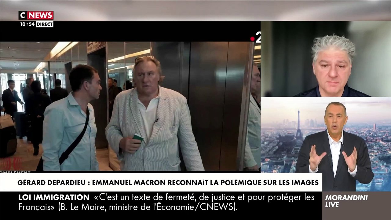Soupçons sur le montage de l'enquête sur Depardieu - Jacques Cardoze lance un appel dans "Morandini Live": "Je demande que l'on montre les rushs de la séquence avec la petite fille sans montage" - VIDEO