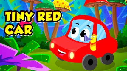 Tiny Red Car Song + More Baby Music & Kindergarten Videos by Kids Channel