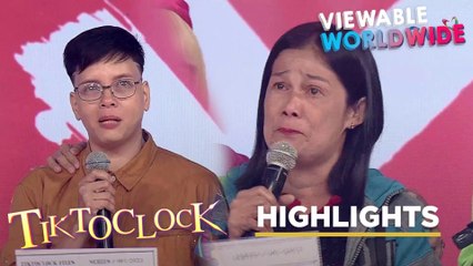 TiktoClock: LGBT single parent at nanay na inabuso ng asawa, bumuhos ang emosyon sa ‘TiktoClock’