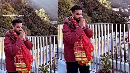 Download Video: 'Bigg Boss OTT 2' winner Elvish Yadav reached the shelter of Maa Vaishno Devi