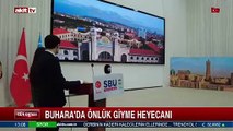 Buhara'da önlük giyme heyecanı