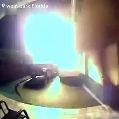 BREAKING: House explodes in the air in a fiery mushroom cloud #West Park | #Florida