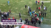 Ricuh! Laga Divisi Tiga Liga Turki Diwarnai Tawuran Antarpemain di Lapangan