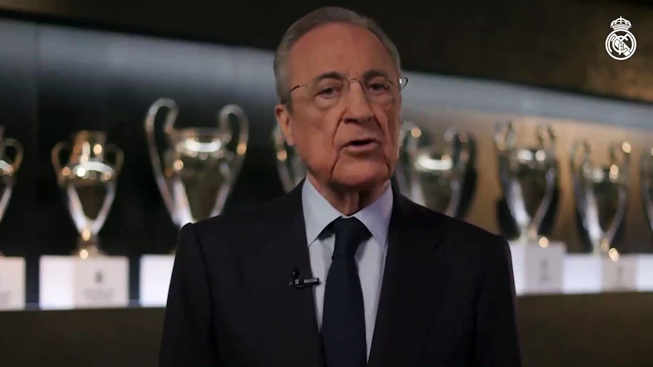 Florentino Pérez celebra la decisión de la Justicia Europea sobre la Superliga: "Es un gran día para la historia del fúbol"