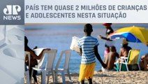 Trabalho infantil no Brasil cresce 7%, diz levantamento