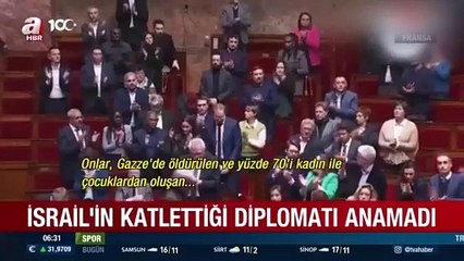 Fransa parlamentosunda 'İsrail' skandalı!