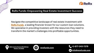 ReRx Funds Empowering Real Estate Investment Success