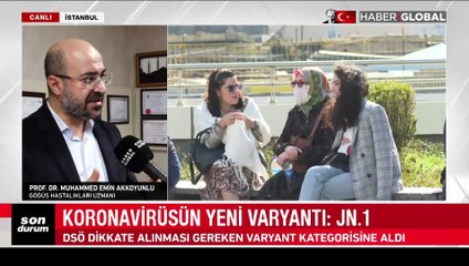 Prof. Dr. Muhammed Emin Akkoyunlu'dan koronavirüsün JN.1 varyantı hakkında uyarılar