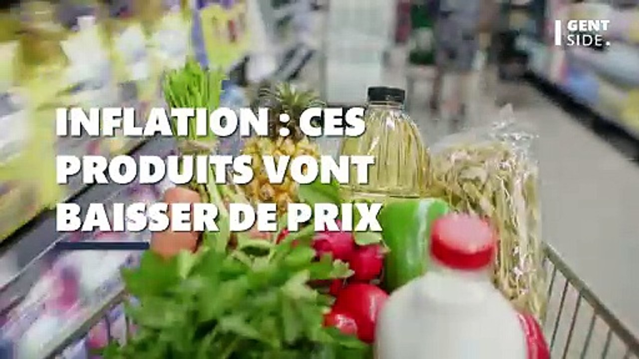Inflation : ces produits qui pourraient bientôt baisser de prix