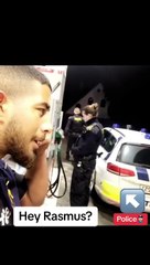 mocking police