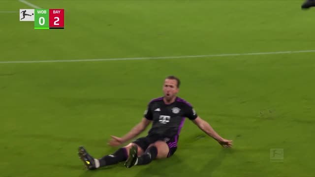 Kane scores stunner in Bayern win over Wolfsburg
