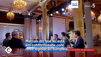 Macron sai em defesa da polémica nova lei para a imigração