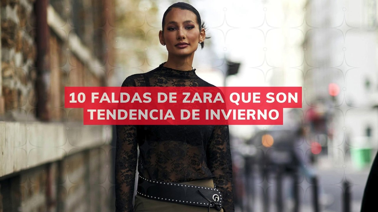 10 faldas de Zara que son tendencia de invierno