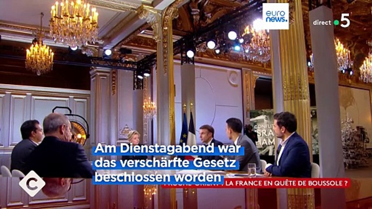 Proteste in Frankreich: Macron verteidigt umstrittenes Einwanderungsgesetz