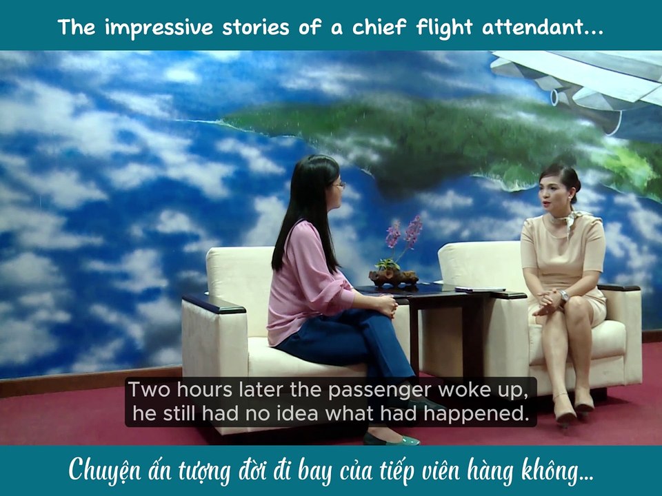 Chuyện ấn tượng đời đi bay của tiếp viên hàng không...