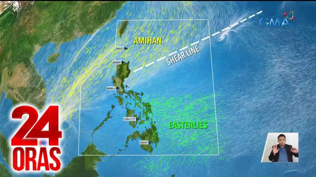 Shear line, magdadala ng ulan sa ilang lugar sa bansa bukas; hanging amihan, magdudulot ng matataas na alon sa ilang baybayin ng Luzon - Weather update today (December 21, 2023) | 24 Oras