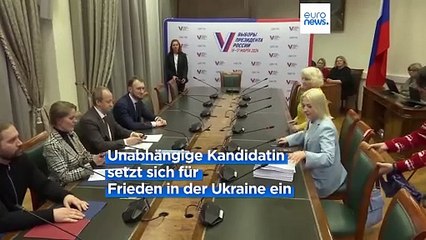 Provinzpolitikerin will bei Präsidentschaftswahl gegen Putin antreten