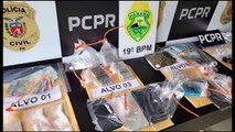 PCPR desencadeia Operação contra o tráfico de drogas em Toledo