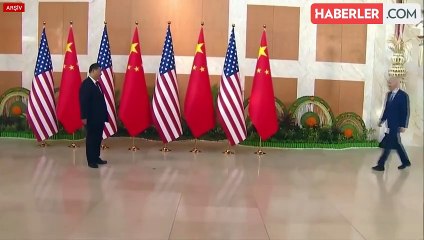 Jinping'e bak sen! Tayvan'ı topraklarına katacaklarını Biden'ın yüzüne söylemiş