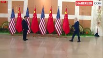 Jinping'e bak sen! Tayvan'ı topraklarına katacaklarını Biden'ın yüzüne söylemiş