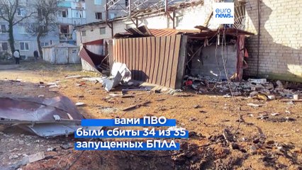 Война в Украине: массовая атака беспилотниками и укрепление обороны