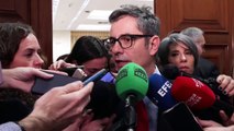 El ministro de la Presidencia, Justicia y Relaciones con las Cortes, Félix Bolaños, avala el acuerdo del Consejo General del Poder Judicial (CGPJ) en el que insta a las Cortes a que se abstengan de citar a jueces y magistrados para que declaren ante las c