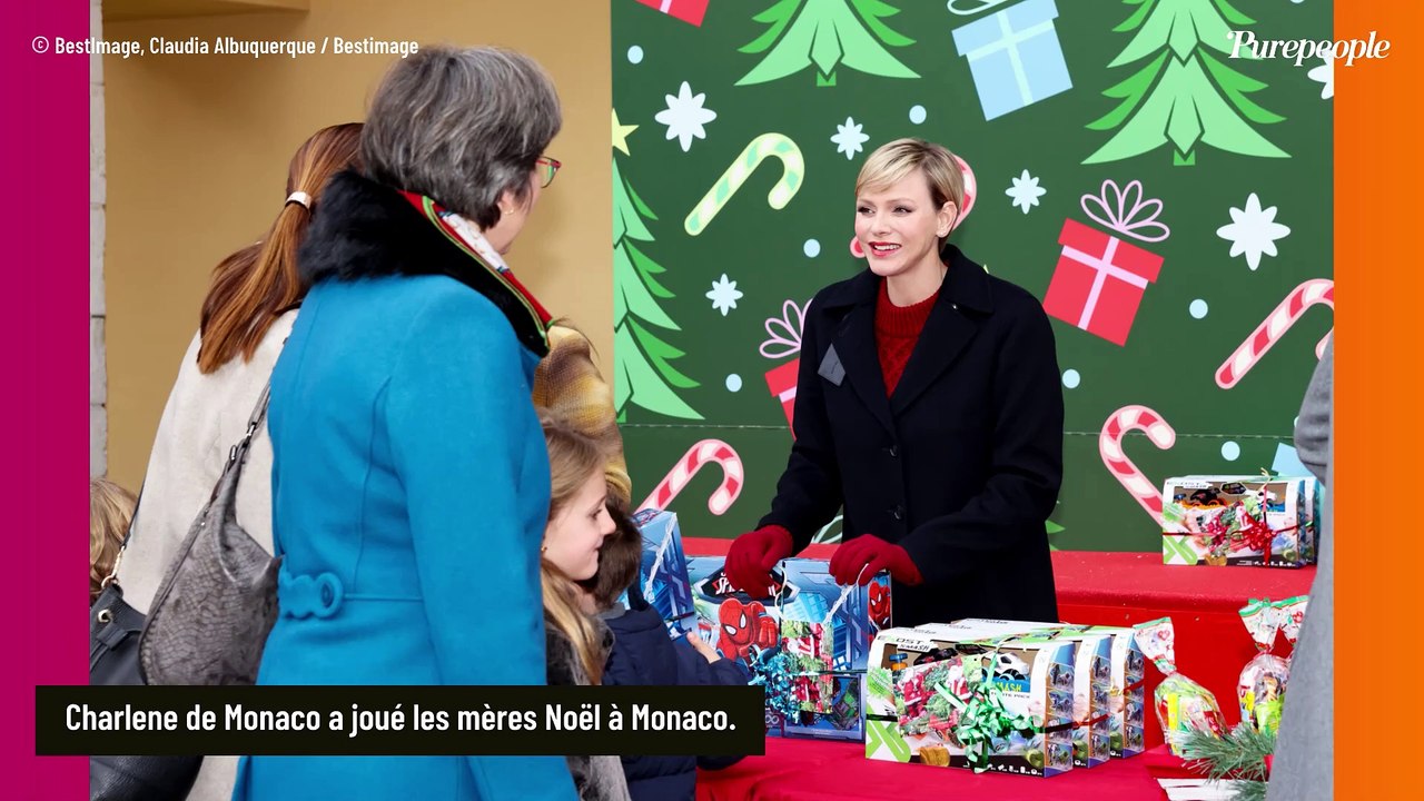Charlene de Monaco copie Kate Middleton pour jouer les mères Noël : un détail de son look intrigue