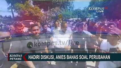 Dialog dengan Mahasiswa UNIBA, Anies Baswedan Bahas soal Perubahan