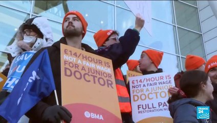 Des médecins de nouveau en grève en Angleterre, dans des hôpitaux déjà sous pression