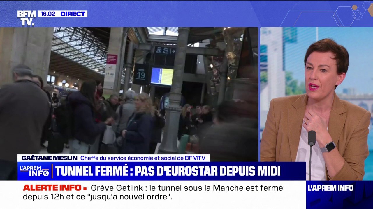 Eurostar: les raisons de la grève chez Getlink qui a provoqué la fermeture du tunnel sous la Manche