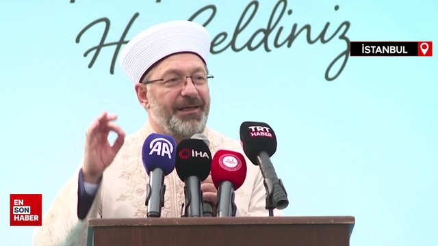 Ali Erbaş: Kur'an kursları Diyanet İşleri Başkanlığımızın en önemli projelerinden birisidir