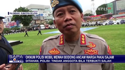 Terungkap! Pelat Mobil Oknum Polisi yang Ancam Warga Pakai Sajam Ternyata Palsu