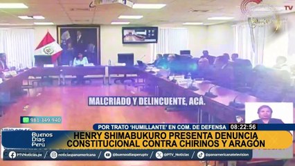 Shimabukuro presenta denuncia constitucional contra Patricia Chirinos y Luis Aragón: ¿De qué los acusa?