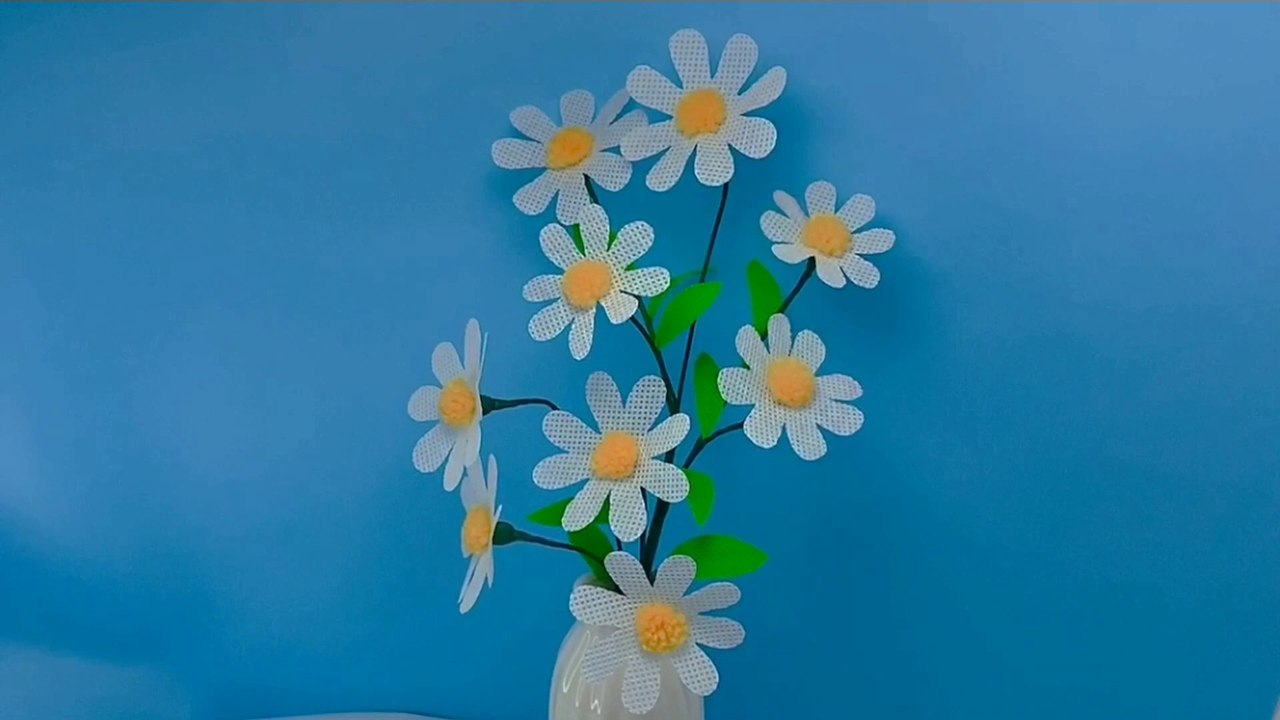 How to make flower pot with cloth!Art and craft! PNC Home