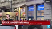 Prague police say several dead in university shooting, gunman 'eliminated'