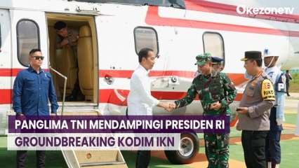 Jokowi Groundbreaking Kodim Tipe A IKN, Usung Desain Green Building