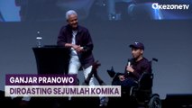 Hadiri Teman Cerita Festival, Ganjar Pranowo Diroasting Sejumlah Komika