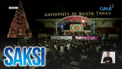 Paskuhan sa UST, dinumog ng mga estudyante at alumni; tampok ang concert at fireworks | Saksi