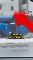 Il se mobilise pour arrêter le véhicule d’une femme inconsciente
