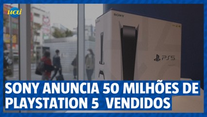 下载视频: Sony anuncia 50 milhões de unidades vendidas do Playstation 5