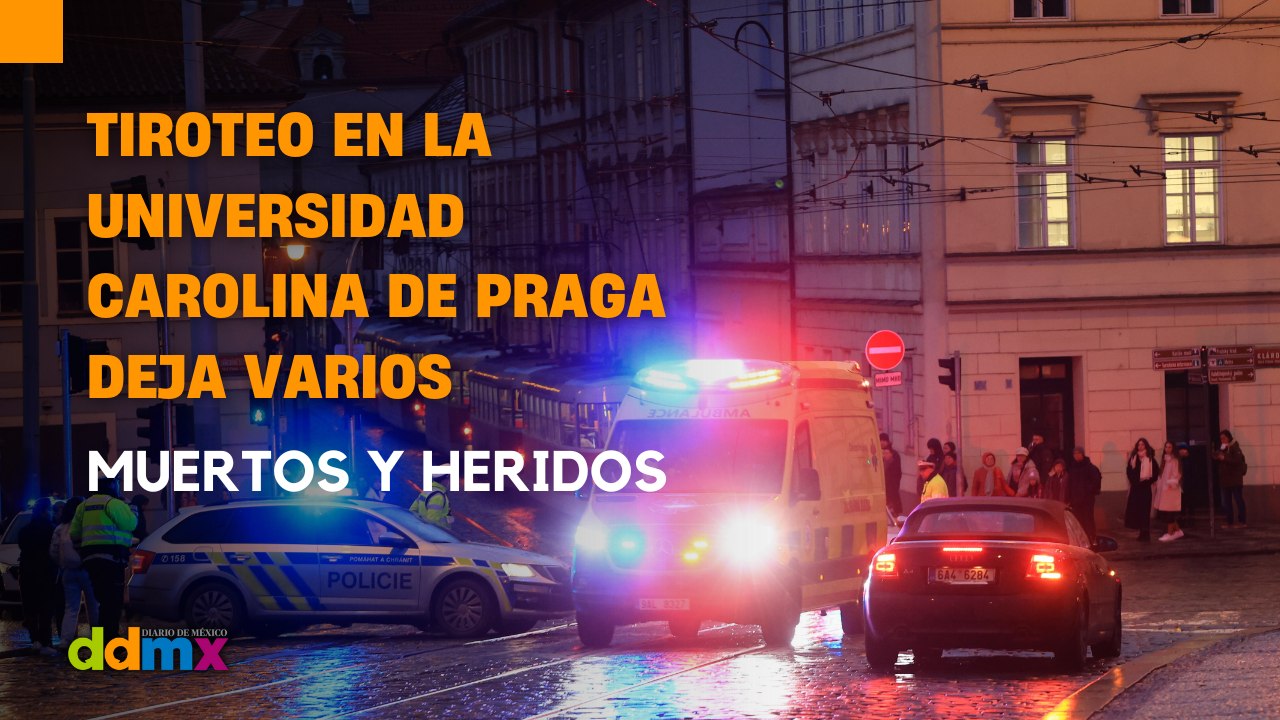 Un tiroteo en la Universidad Carolina de Praga causa 11 muertos y decenas de heridos