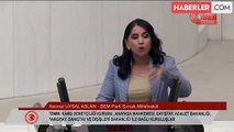 DEM Partili vekilden TBMM kürsüsünde skandal Öcalan çağrısı